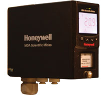 Honeywell Analytics Single Zone Ammonia Gas Monitor MIDAS-K-NH3